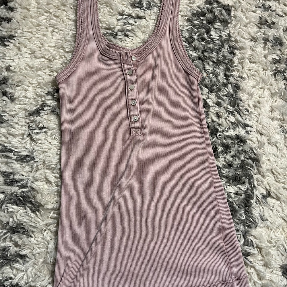 Aerie tank top size XXSmall, light purple/pink